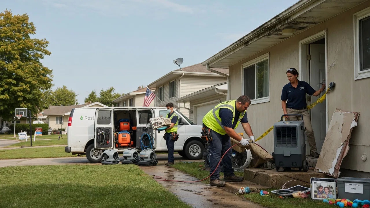 Water Damage Restoration in Bevier, MO near me
